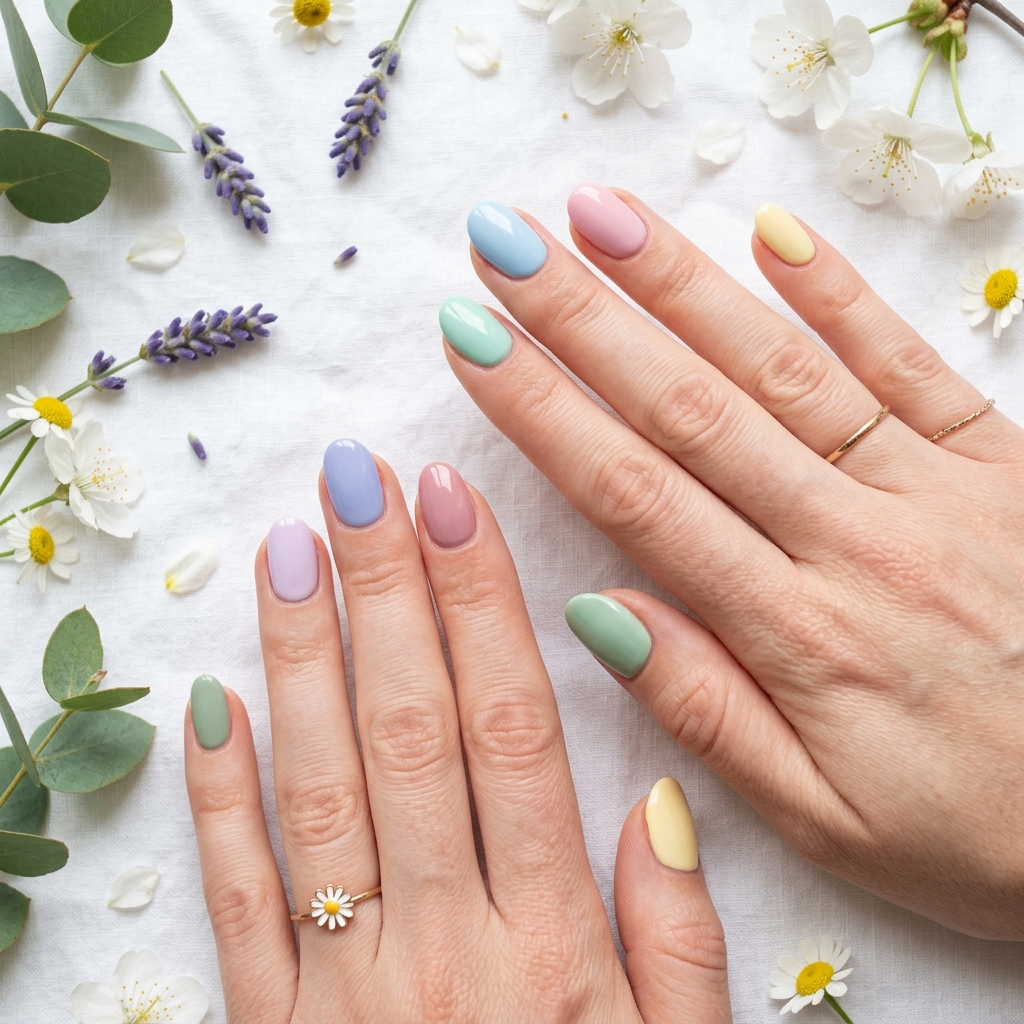 Spring Nail Designs: 27 Fresh and Beautiful Ideas for Your Next Manicure 3 Pastel spring nail designs 202605122003 1