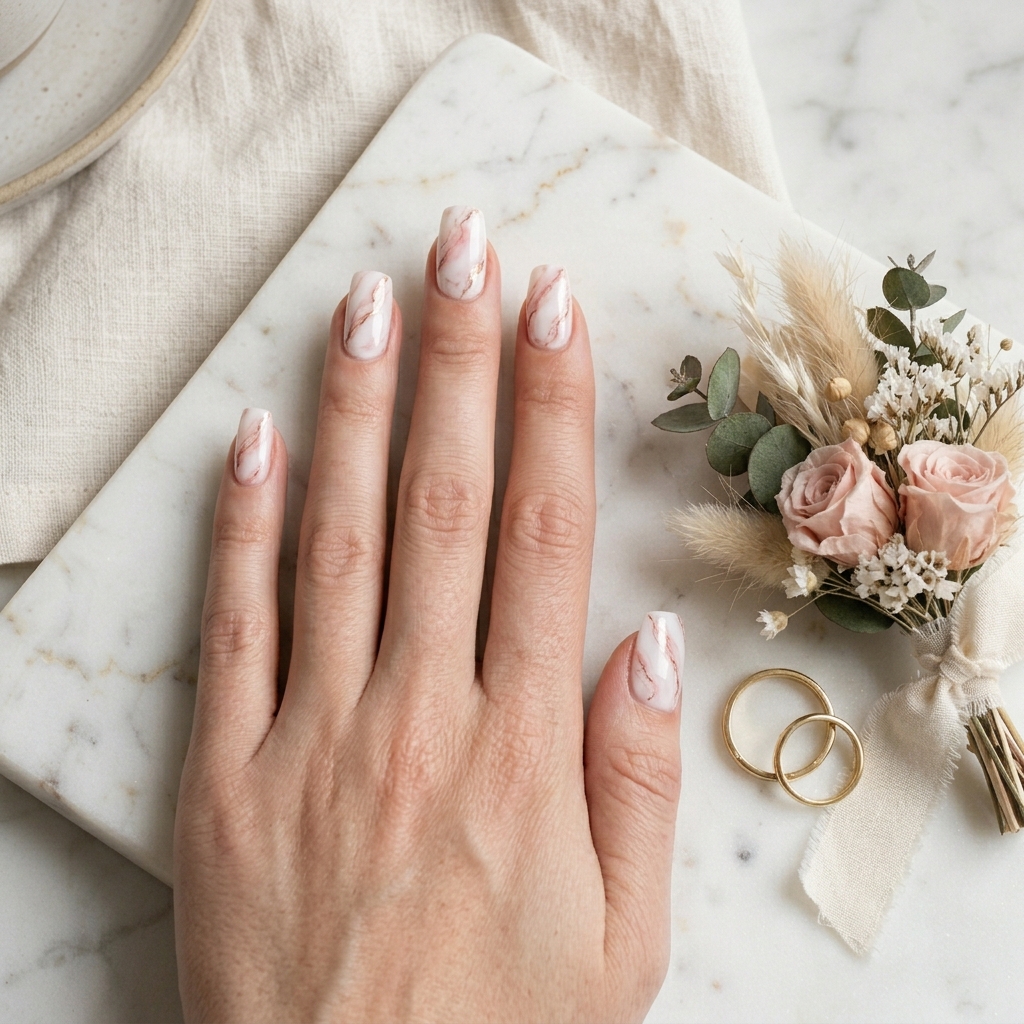 27 Pink Nail Designs Ideas: Stunning Looks to Inspire Your Next Manicure 14 Pink Nail Designs For Marble Style