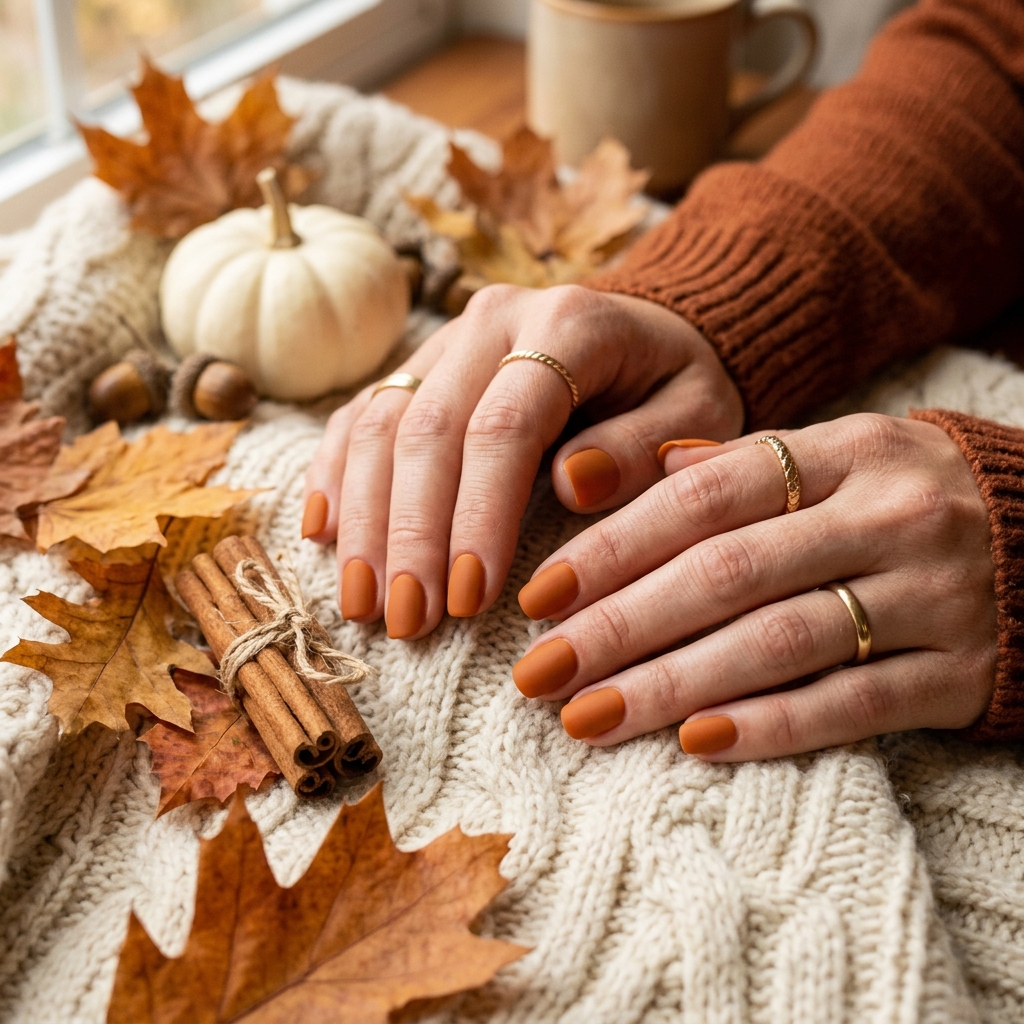 Thanksgiving Nails Ideas: The Ultimate Guide to Festive Manicures This Season 10 Pumpkin Spice Thanksgiving Nails Ideas