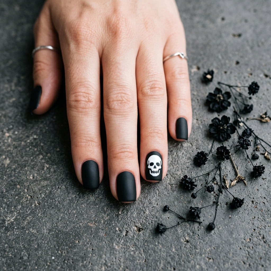 Spooky Nails Ideas: 27 Creepy and Creative Designs to Try This Season 18 Spooky Short Nail Designs