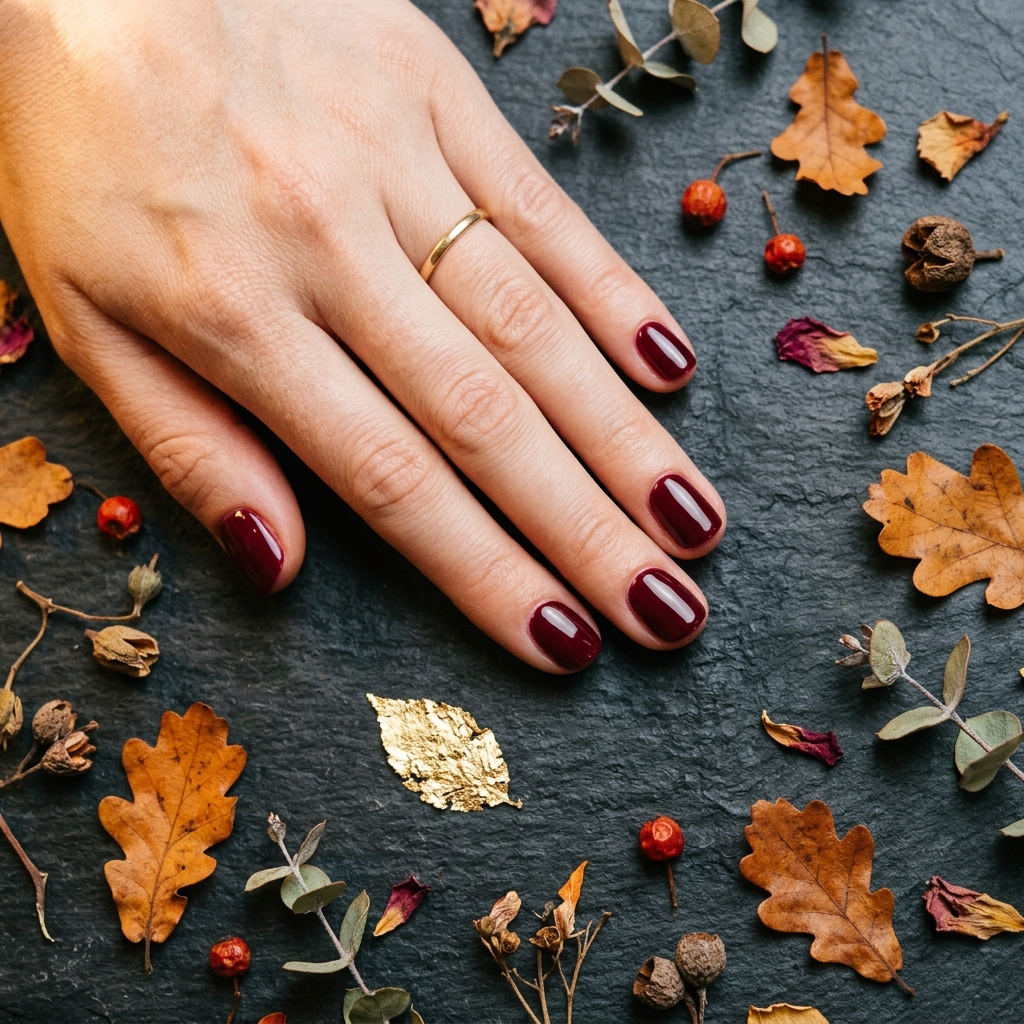 October Nails Ideas: 27 Stunning Looks for the Most Creative Month of the Year 20 October Short Nails Ideas
