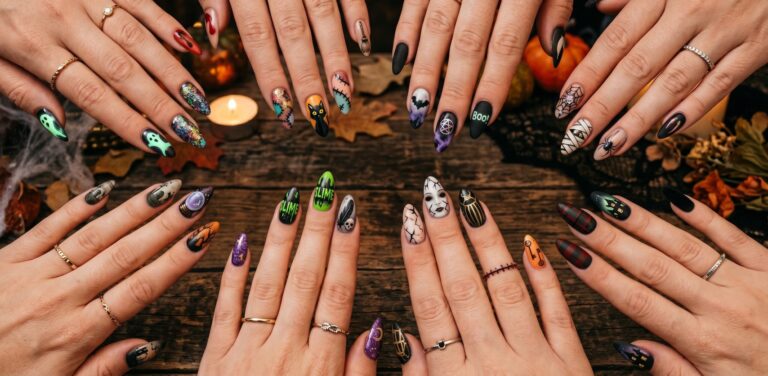 spooky nails