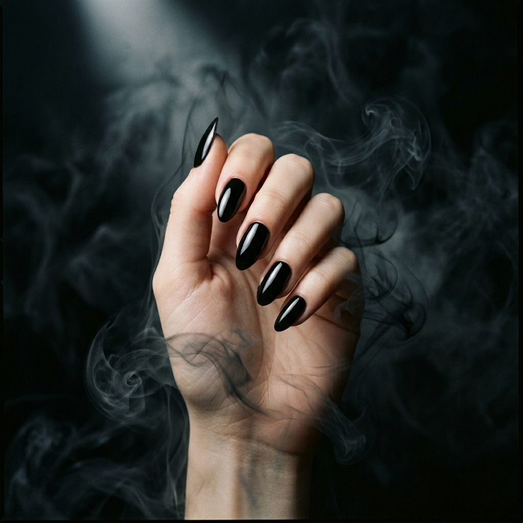 Spooky Nails Ideas: 27 Creepy and Creative Designs to Try This Season 5 Spooky Black Nail Designs