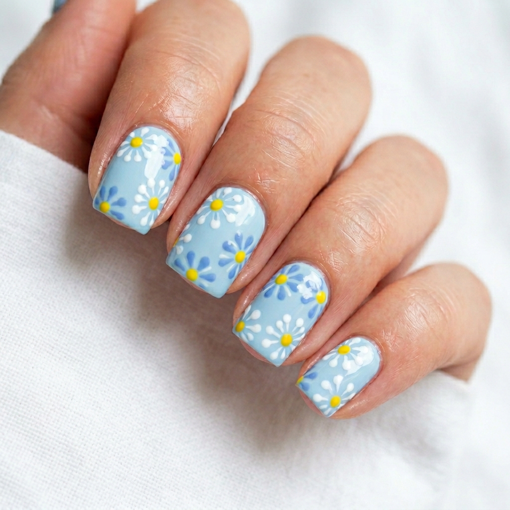 Spring Nail Designs: 27 Fresh and Beautiful Ideas for Your Next Manicure 23 Spring Nail Designs with Dot Patterns Ideas