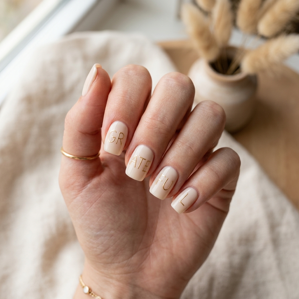 Thanksgiving Nails Ideas: 30 Festive Designs to Celebrate the Season 9 Grateful Thanksgiving Nails Ideas