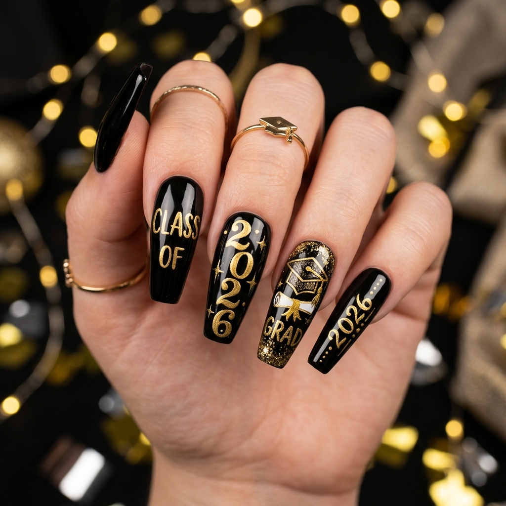 Class of 2026 Nail Ideas
