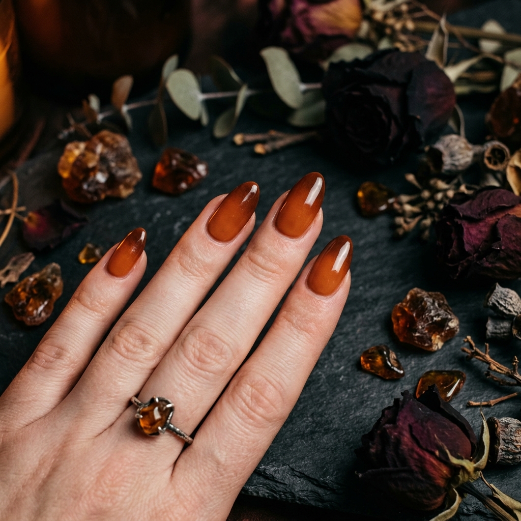 Orange Ombre Nails Ideas: 30 Gorgeous Gradient Looks to Try Right Now 13 Dark Orange Ombre Nails Ideas