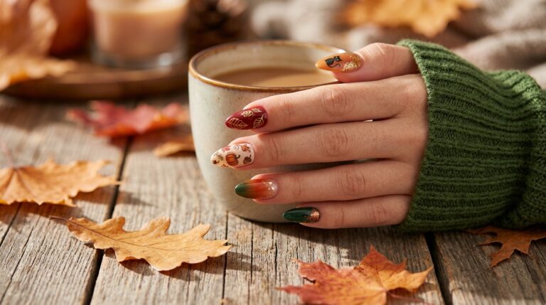 october nail designs