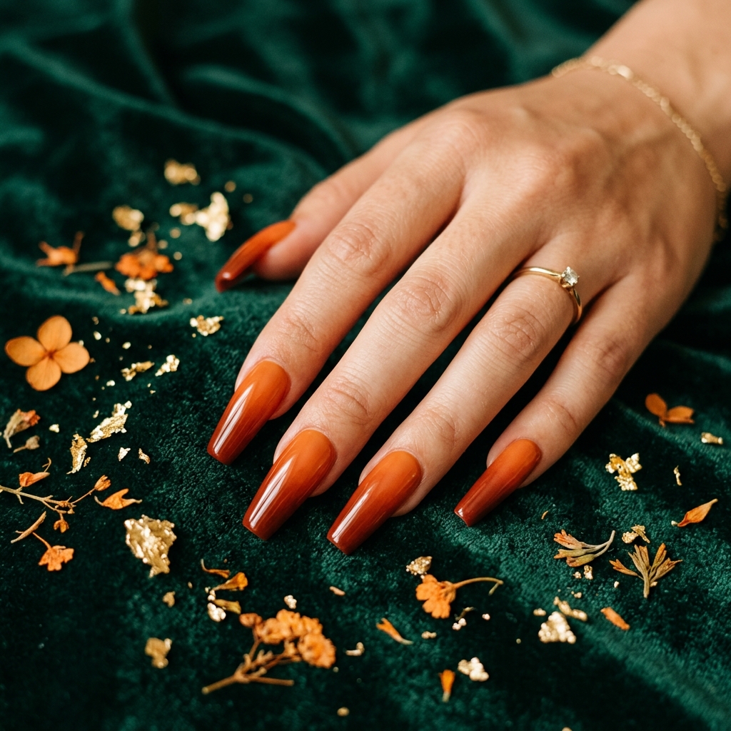 Orange Ombre Nails Ideas: 30 Gorgeous Gradient Looks to Try Right Now 18 Long Orange Ombre Nails Ideas