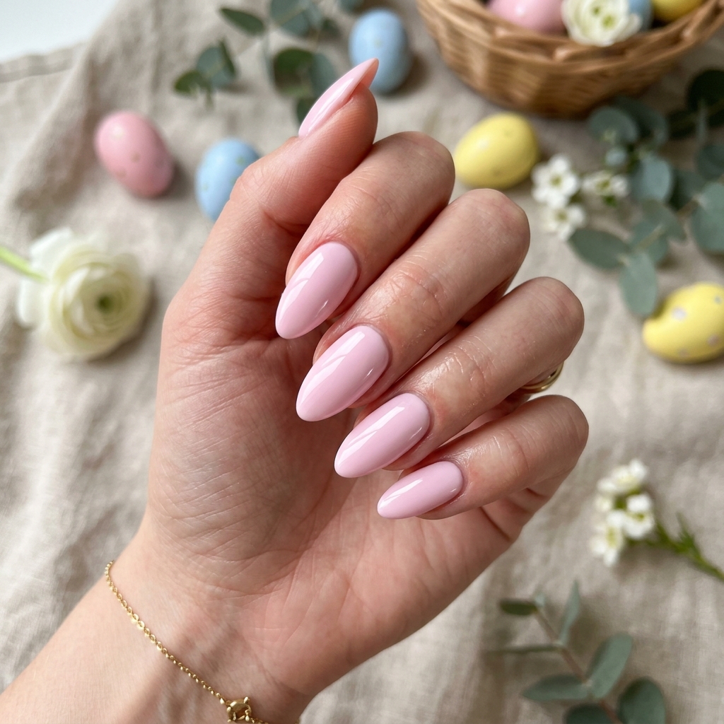 Pastel Easter Nails Almond Ideas
