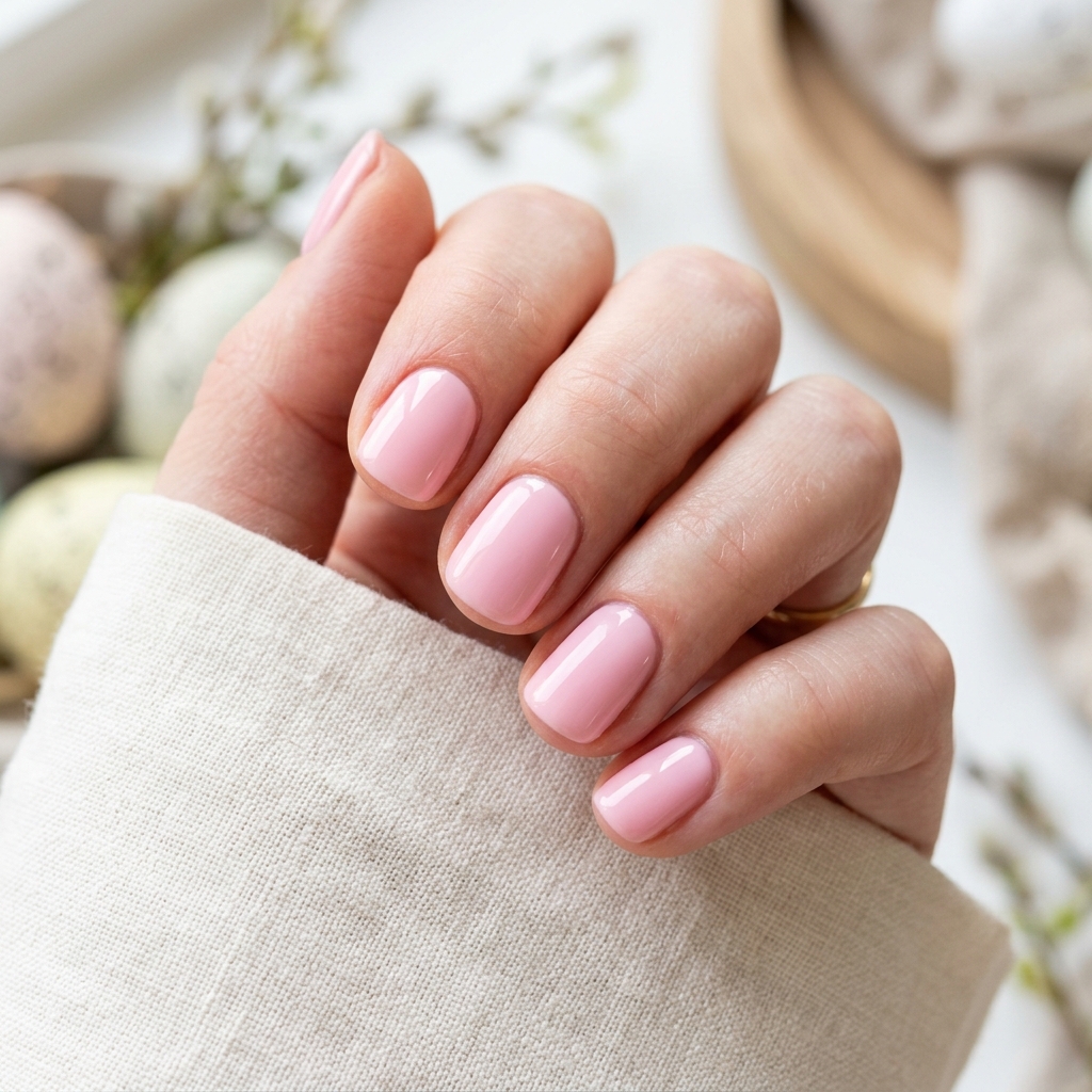 Pastel Easter Nails Short Ideas