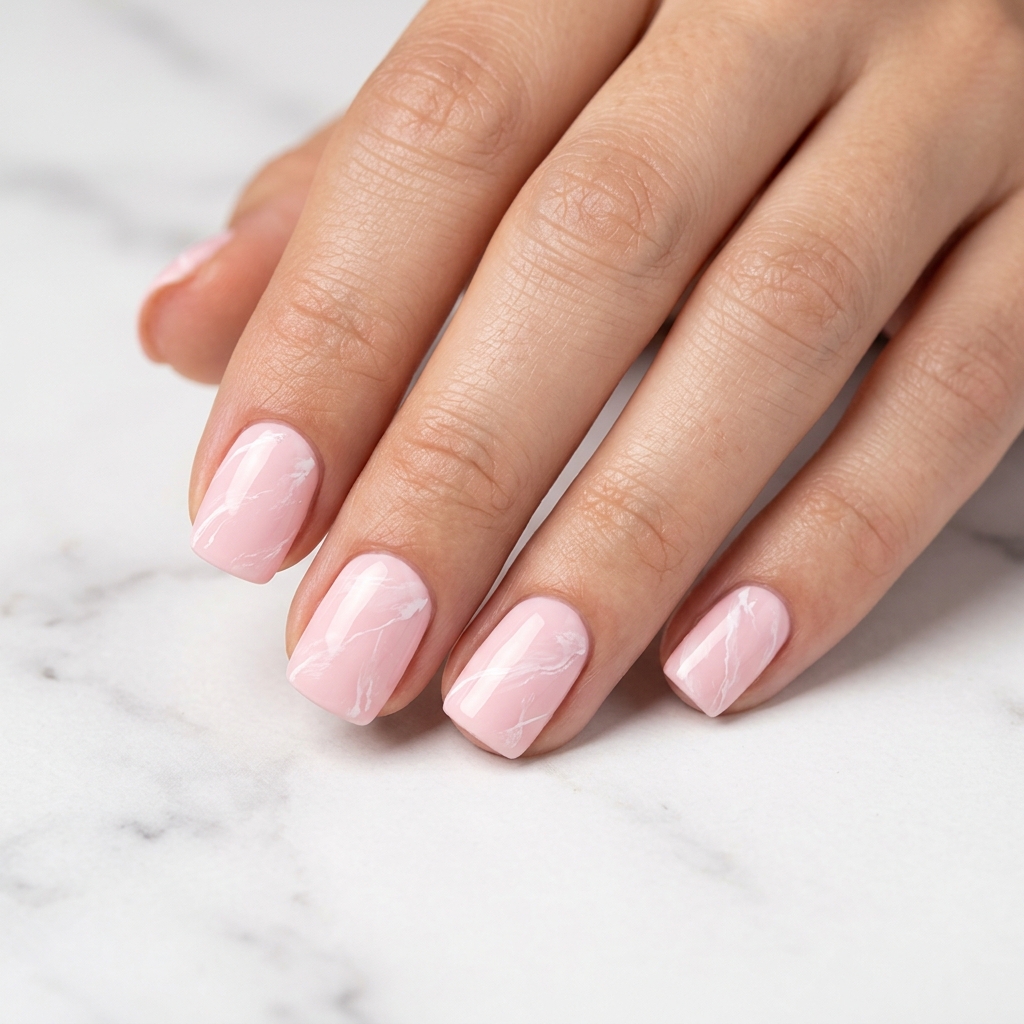 30 Pink Marble Nails Ideas You Will Absolutely Love 28 Pink Marble Nail Ideas for Beginners