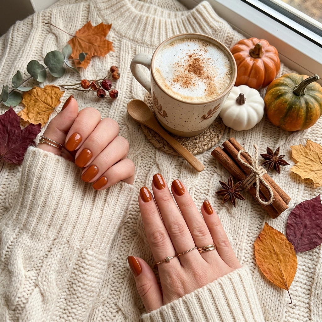 Pumpkin Spice Nails Ideas