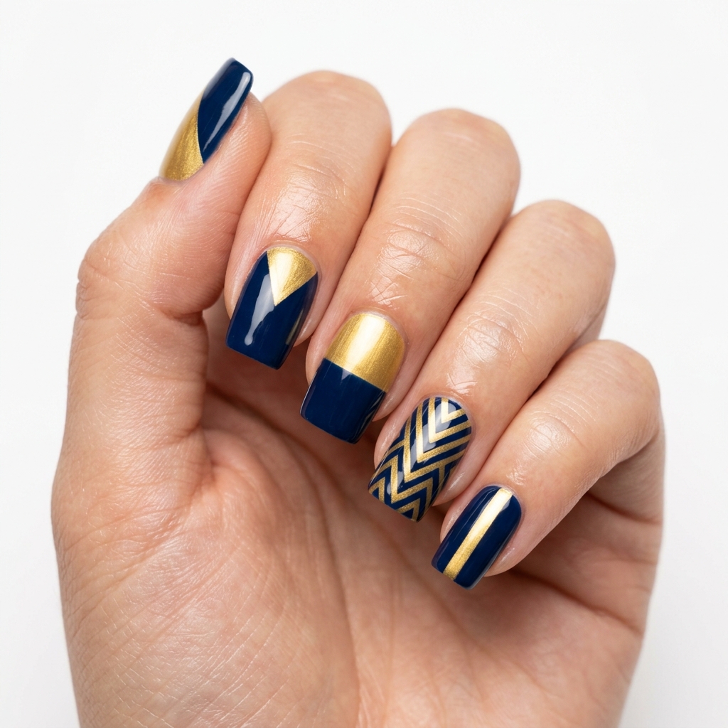 School Color Nail Ideas