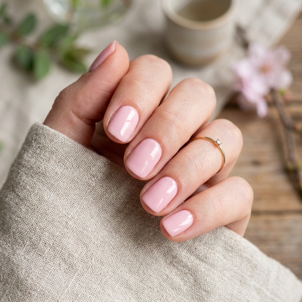 Cute Spring Nails Short: 30 Creative Ideas to Inspire Your Next Manicure 19 Pink Cute Spring Nails Short Ideas