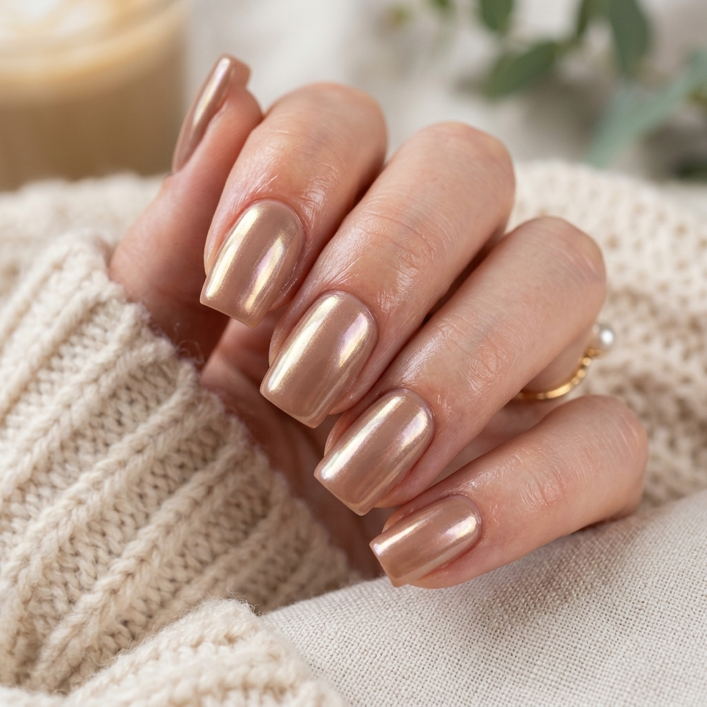 30 Brown Summer Nails Ideas You'll Want to Save 18 Brown Glazed Donut Nails Idea