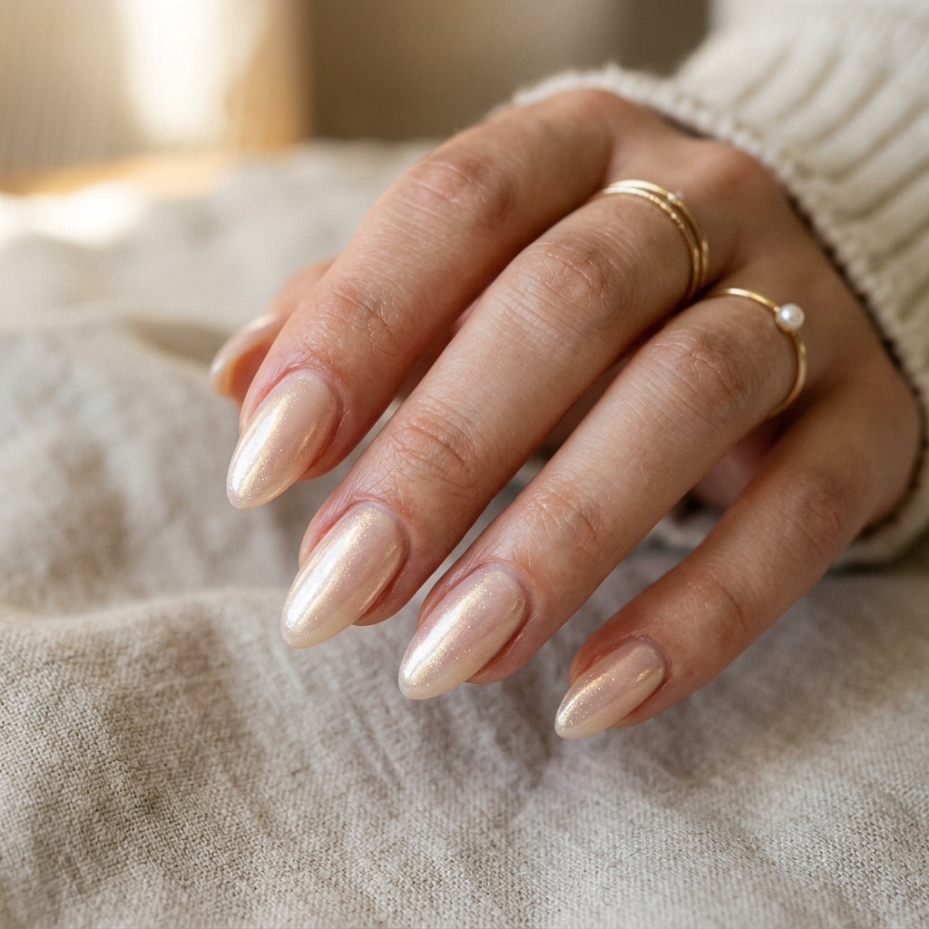 30 Neutral Almond Nails Ideas You'll Want to Save 18 Neutral Glazed Almond Nails Idea