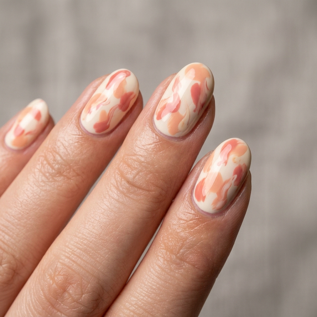 Flower Nails: 30 Stunning Floral Ideas to Inspire Your Next Manicure 26 Abstract Flower Nails Ideas