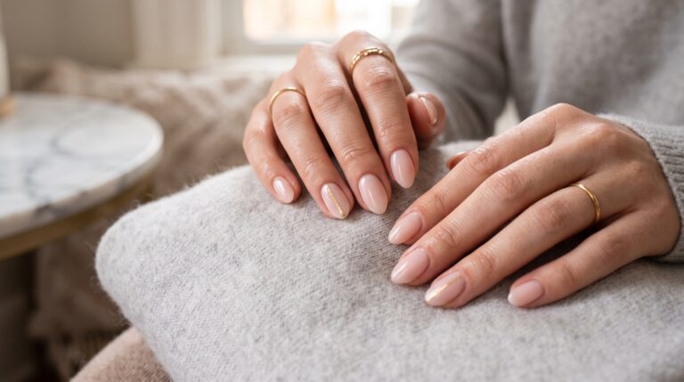 short almond nails