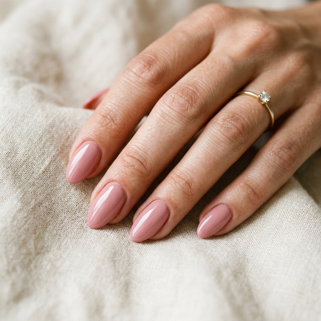 Simple Short Nails Ideas: 30 Creative Looks to Inspire Your Next Manicure 17 Almond simple short nails Idea