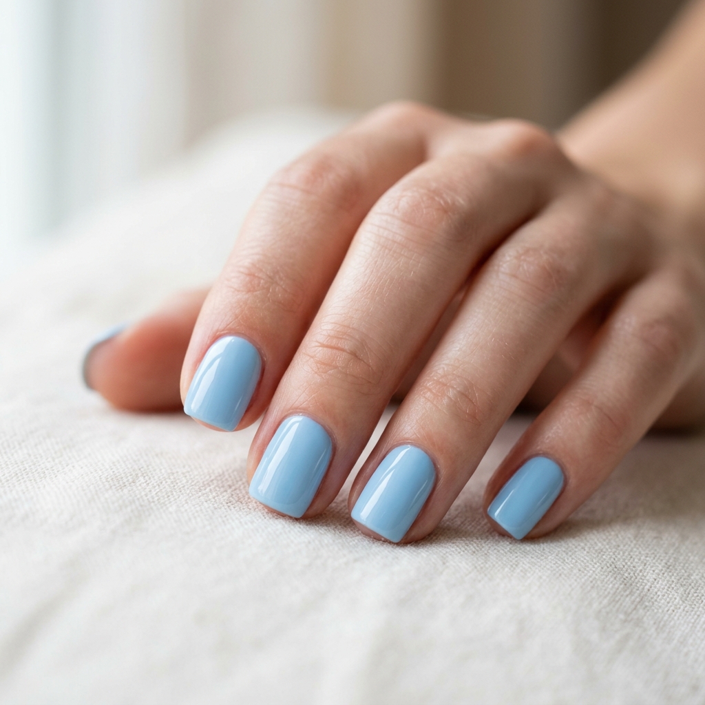 Baby Blue Nail Ideas