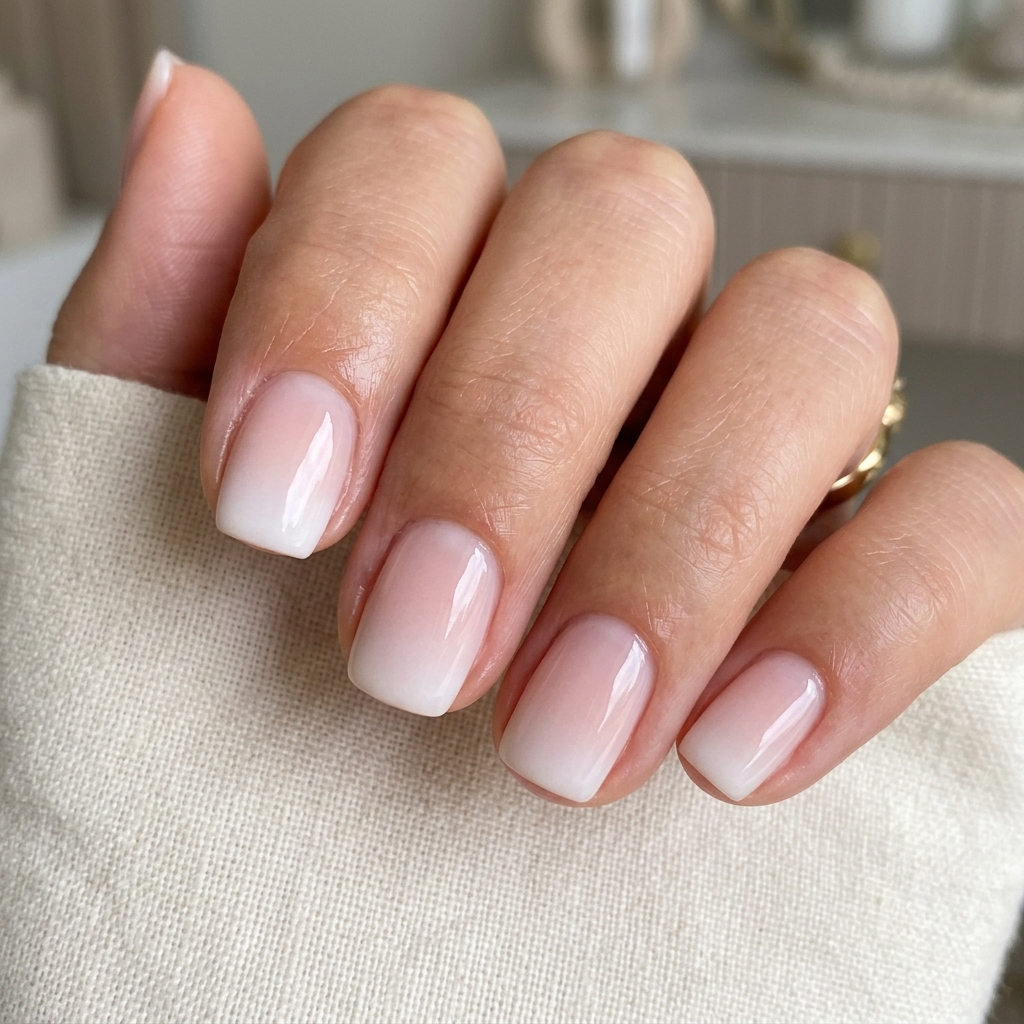 30 Simple Prom Nails Ideas for an Effortlessly Elegant Look 16 Baby Boomer Ombre Ideas