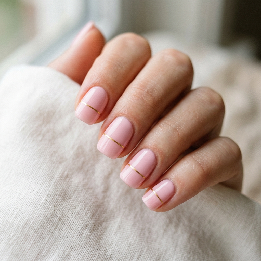  Minimalist Baby Pink Nails Ideas