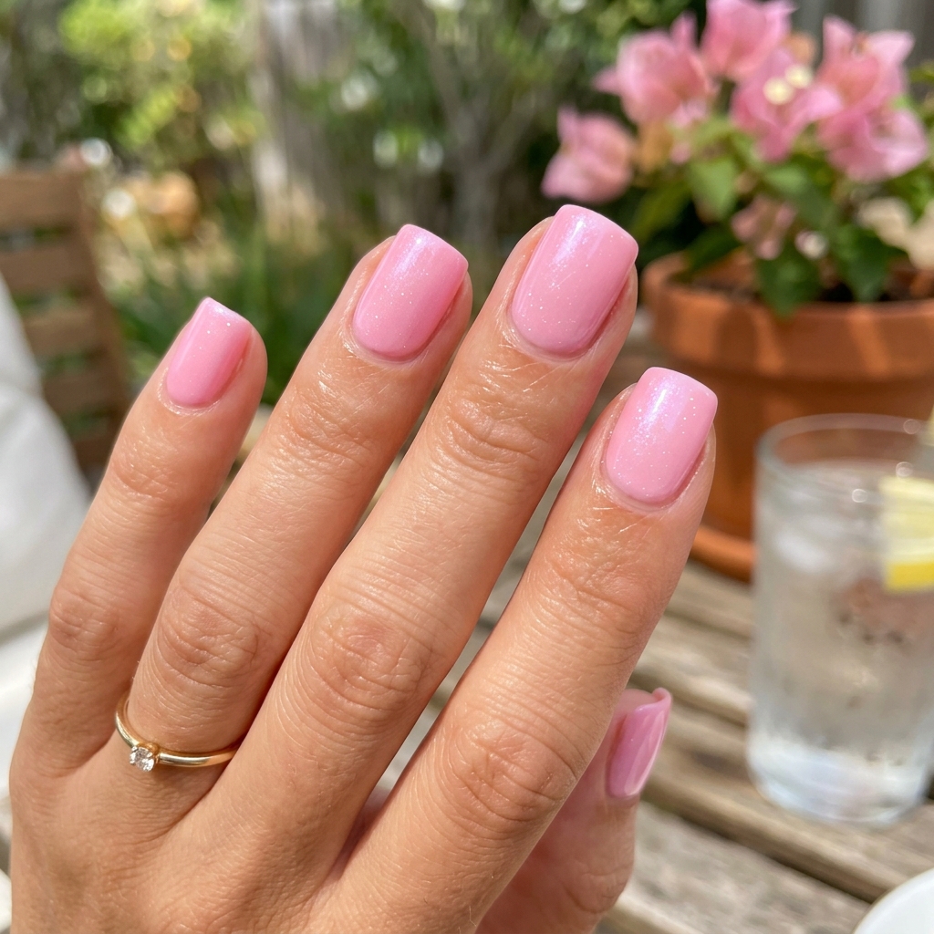 Baby Pink Nails For Summer Ideas