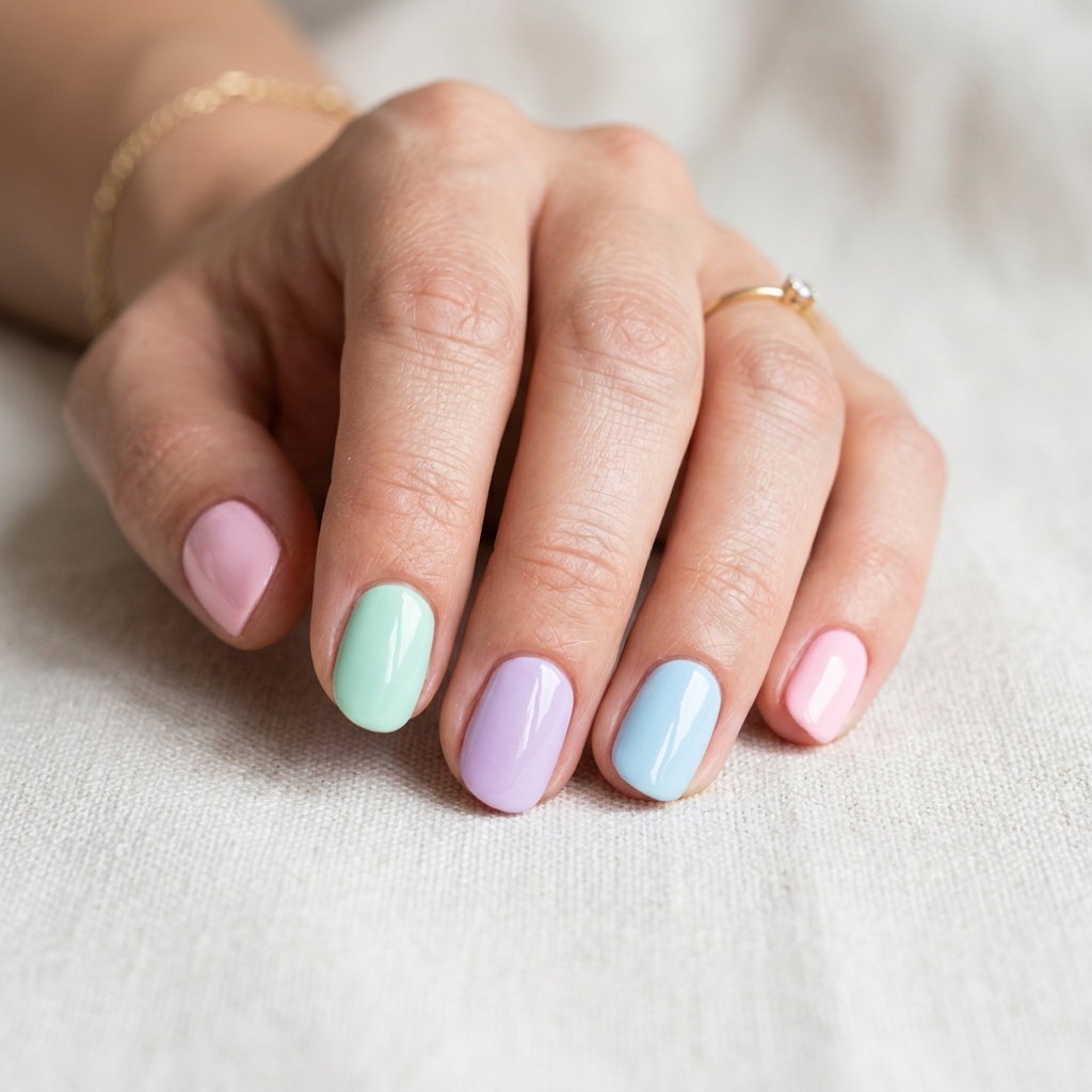 Baby Pink Pastel Nails Ideas