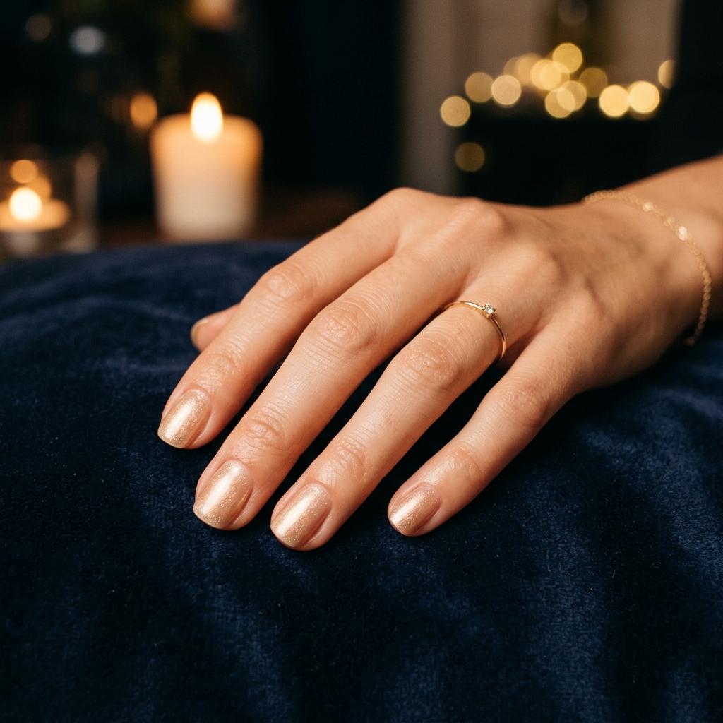 30 Chrome Summer Nails Ideas You'll Want to Try Now 20 Champagne Chrome Summer Nails Ideas