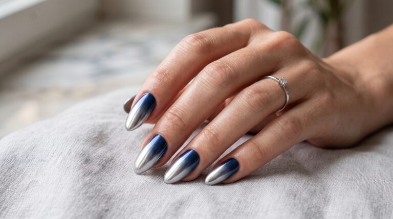 Chrome Ombre Nails