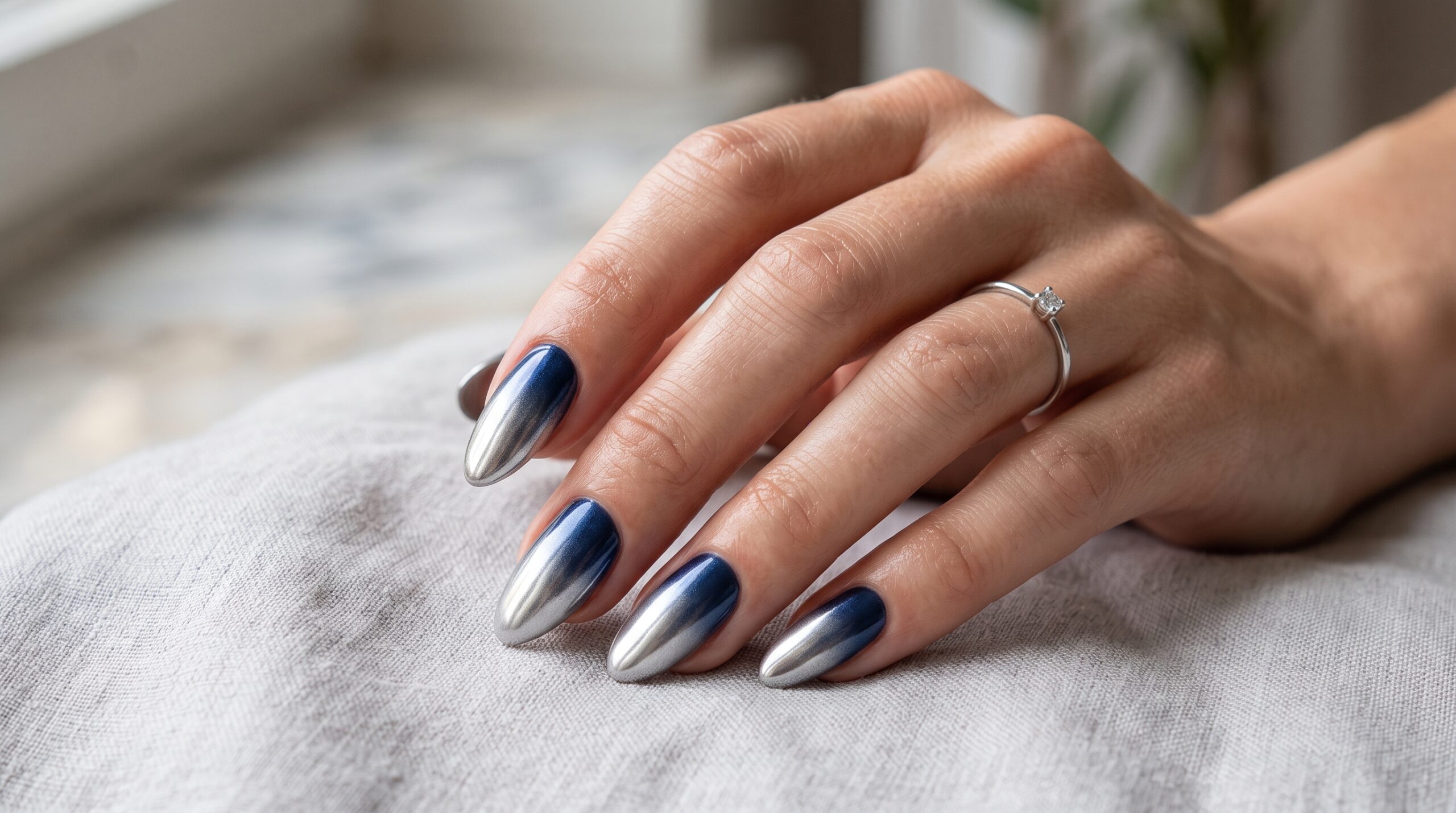 Chrome Ombre Nails