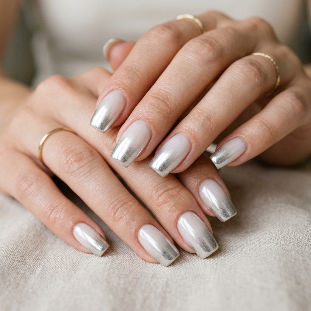 Soap Nails Ideas: 30 Creative Looks to Inspire Your Next Manicure 15 Chrome Soap Nails Ideas