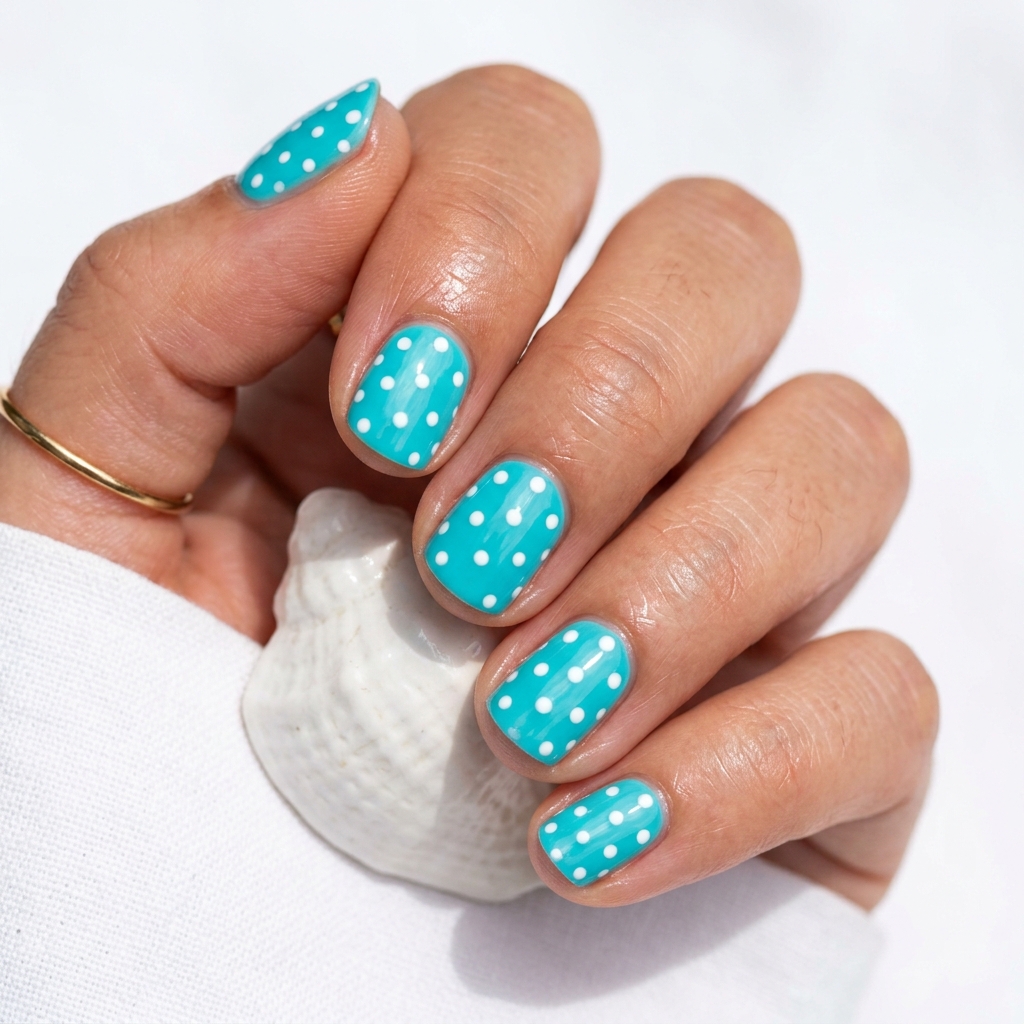Simple Dot Summer Nail Ideas