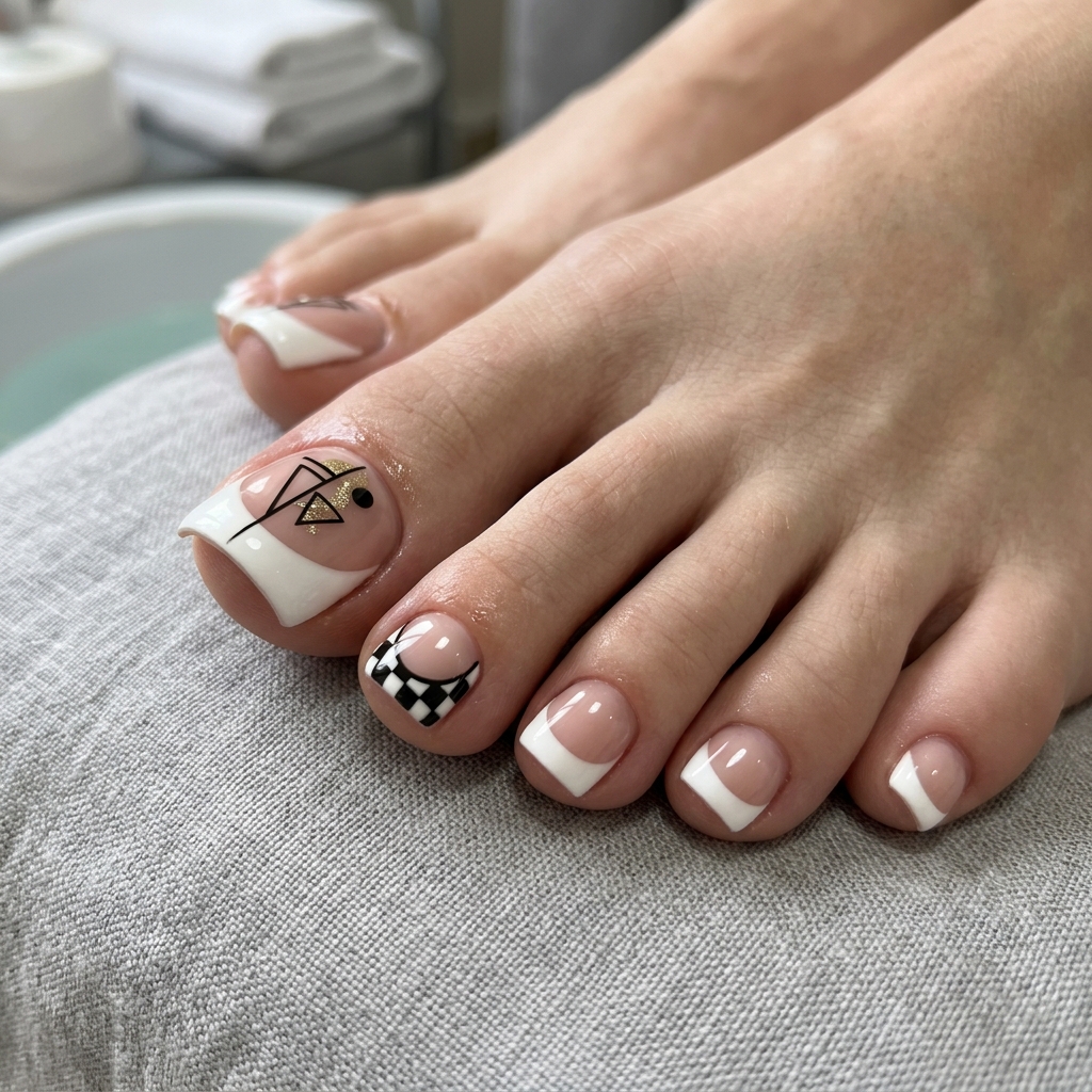 Thick Tip Pedicure Ideas