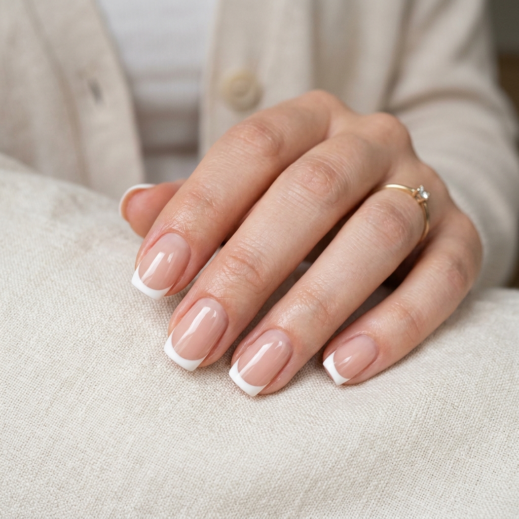 Simple Nails Ideas: 30 Effortless Ways to Elevate Your Everyday Manicure 12 French Tip Simple Nails Idea