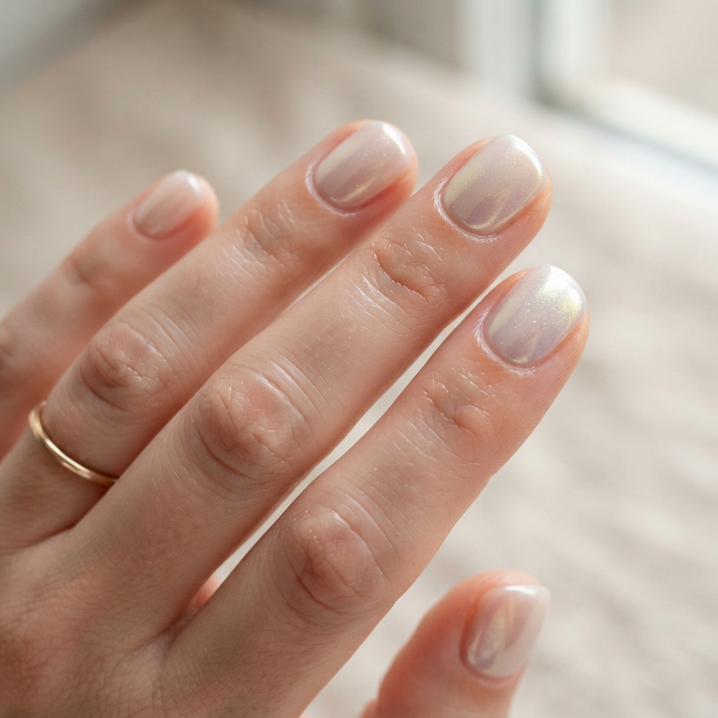 30 short Summer Nails 2025 ideas You'll Want to save Now 10 Glazed Donut Short Summer Nails 2025 Ideas