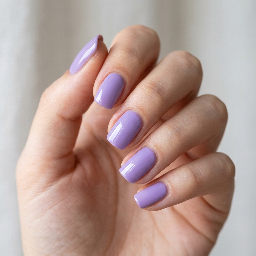 Lavender Spring Nails Color Ideas