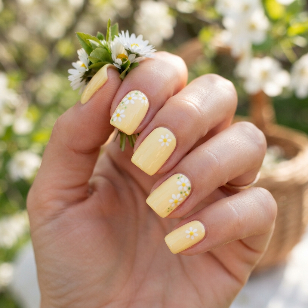 30 Pastel Spring Nails Ideas You'll Want to Pin Now 23 Soft Lemon Ombre Nail Ideas