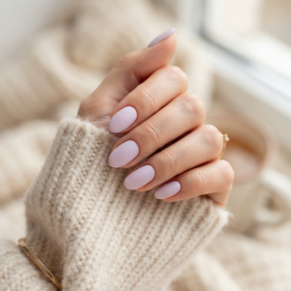 30 Winter Wonderland Nails Ideas You'll Want to Save 10 Pastel Frost Nail Ideas