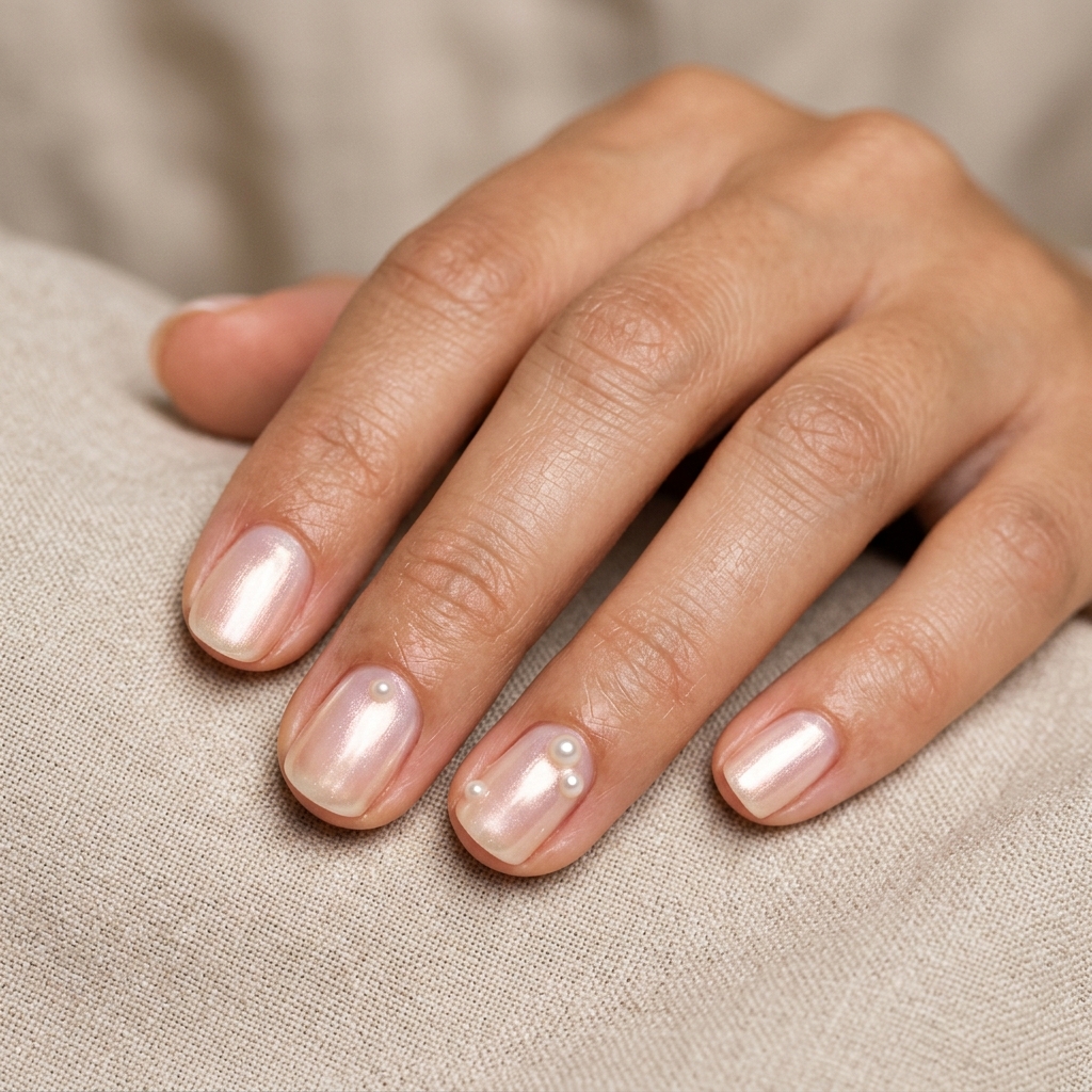 30 Pearl Nails Ideas to Inspire Your Next Manicure 31 Pearl Nails Ideas for Short Nails
