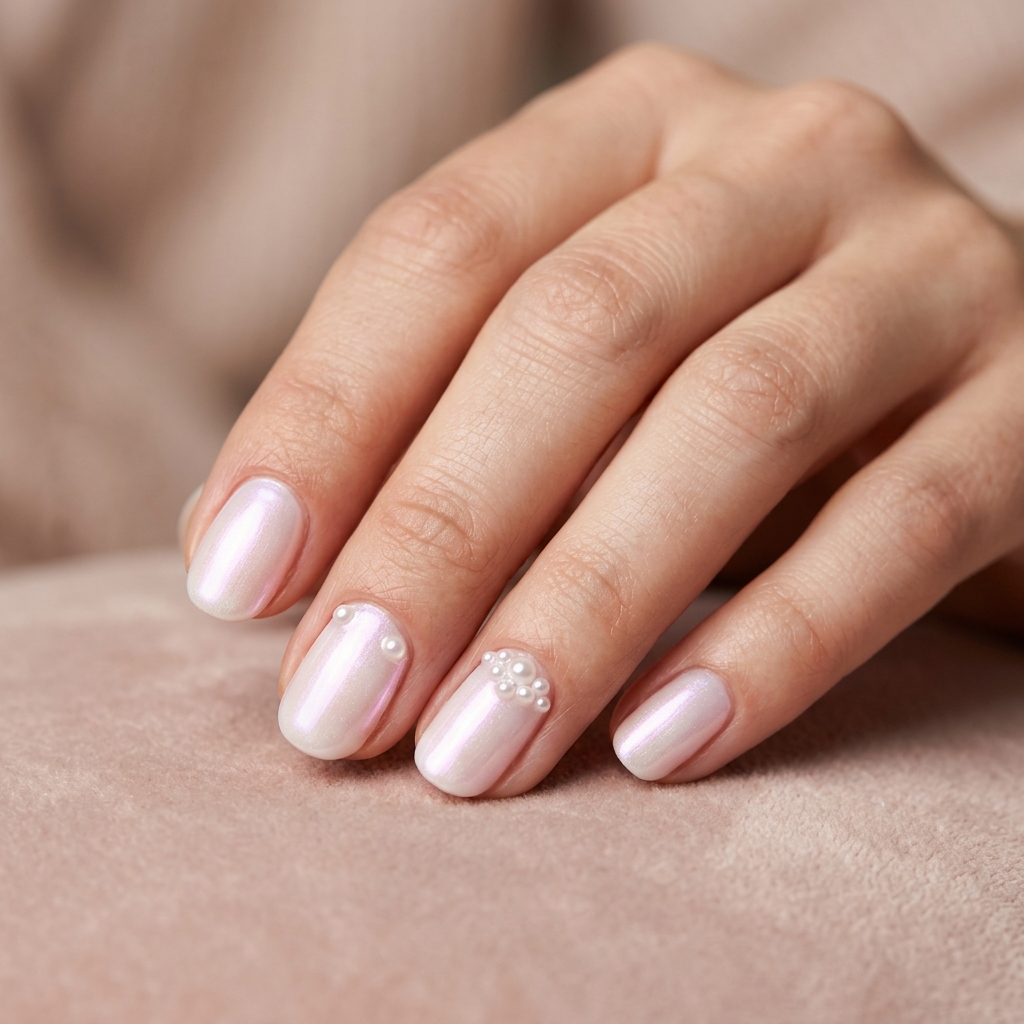30 Pearl Nails Ideas to Inspire Your Next Manicure 2 Pearl Nails Ideas
