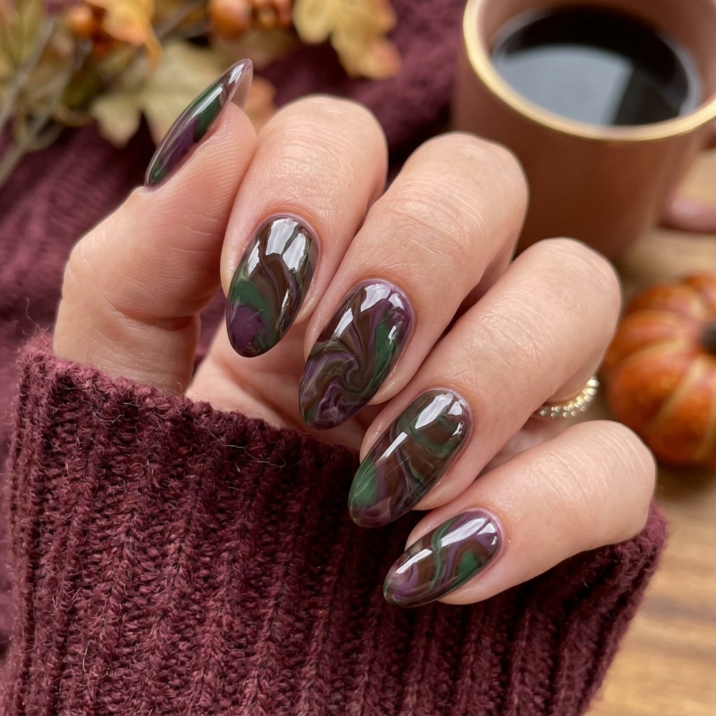 30 November Nails Inspo: Thanksgiving Ready Manicures You'll Love 26 November Marble Nails Ideas