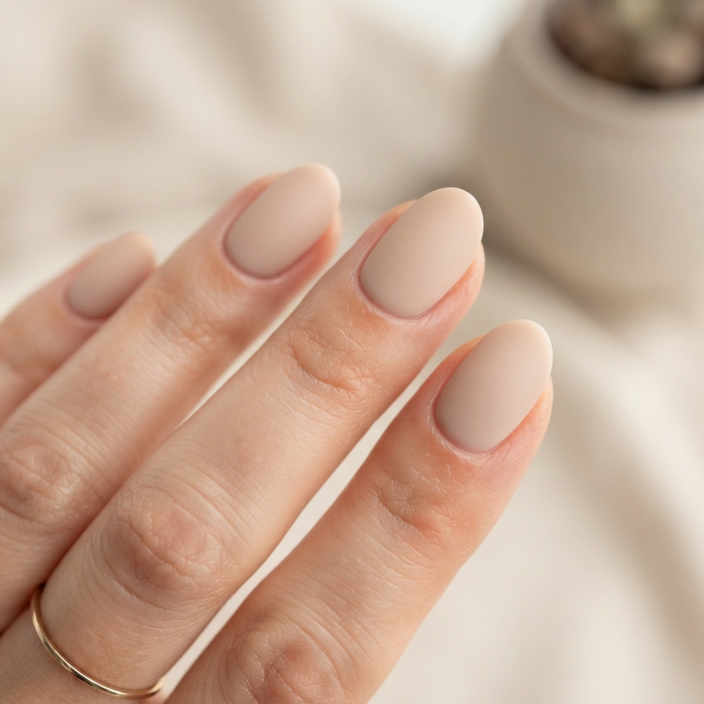 30 Plain Summer Nails Ideas You'll Want to Pin Now 8 Matte Finish Plain Summer Nails Ideas