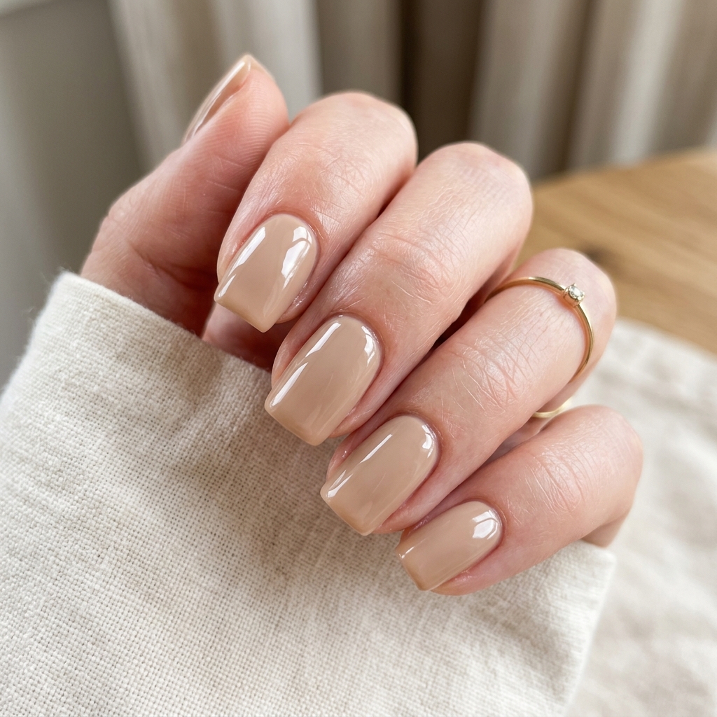 30 Brown Summer Nails Ideas You'll Want to Save 8 Coconut Milk Brown Nails Idea