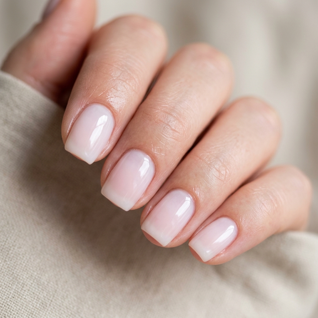 Baby Pink Milky Nails Ideas