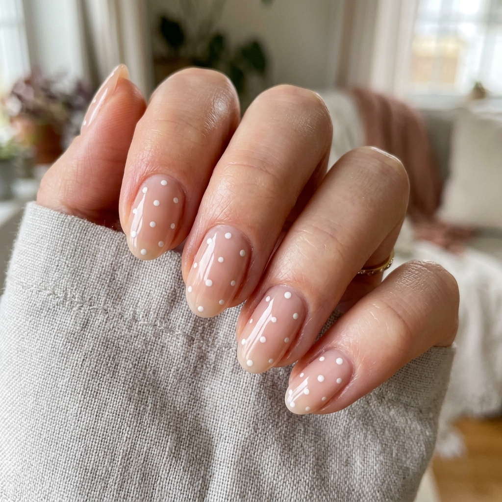 Minimal Dot Nail Art Ideas
