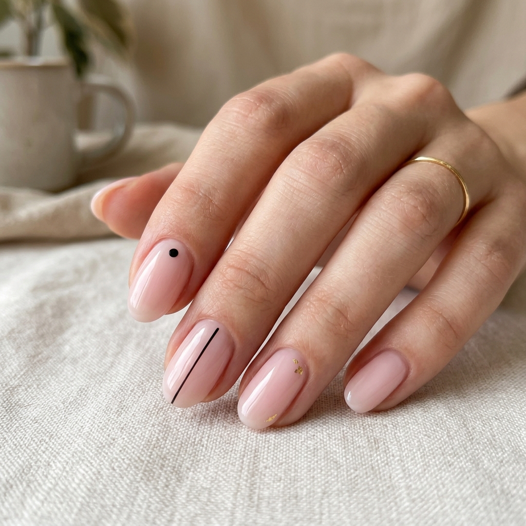 Soft Pink Minimalist Nail Ideas
