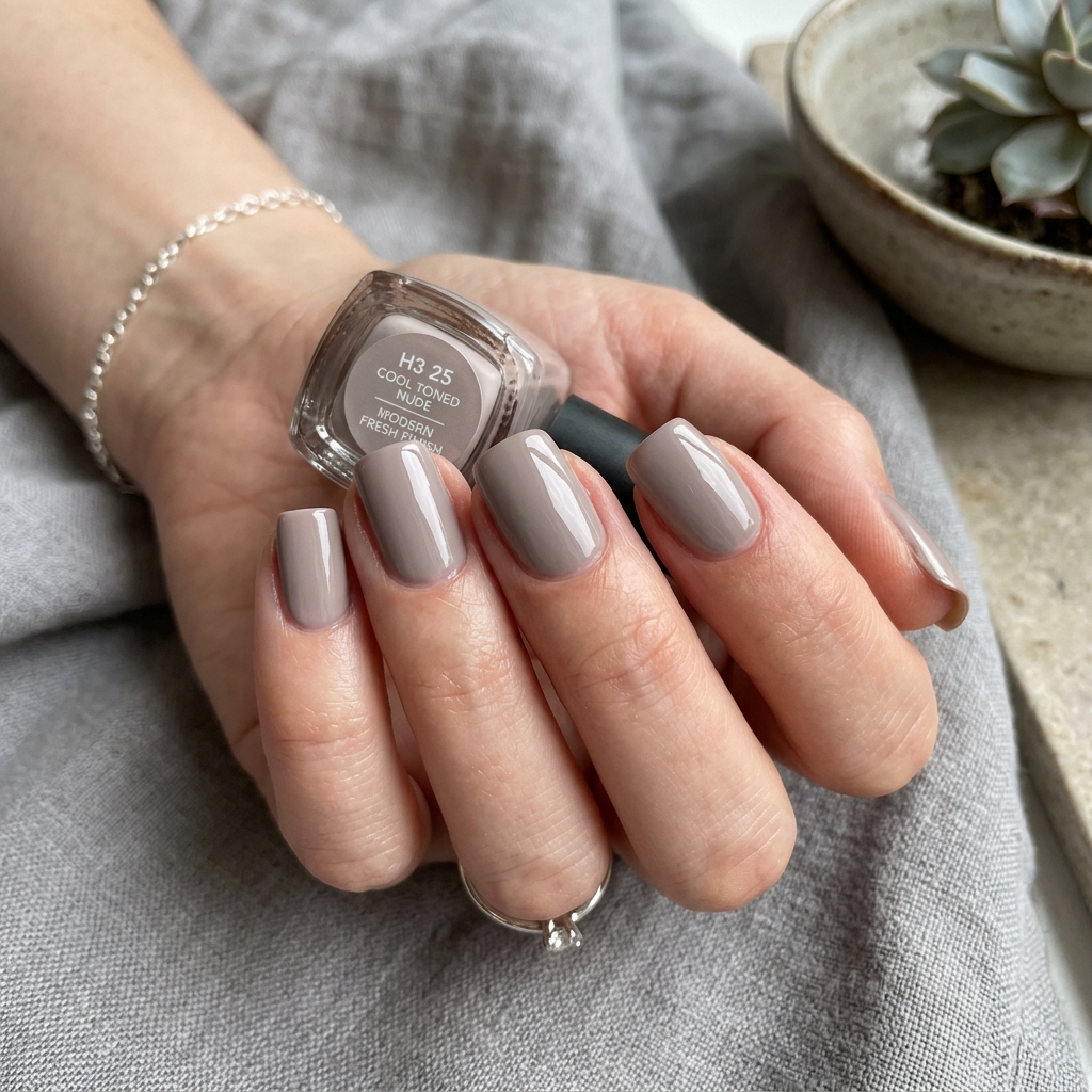 30 Simple Prom Nails Ideas for an Effortlessly Elegant Look 26 Cool Toned Nude Ideas