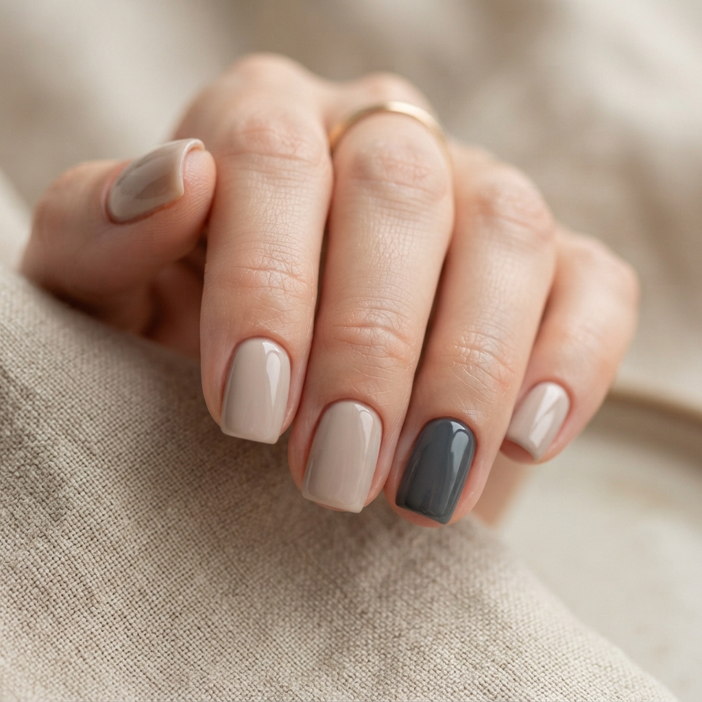 30 Plain Summer Nails Ideas You'll Want to Pin Now 30 Two Tone Nail Ideas